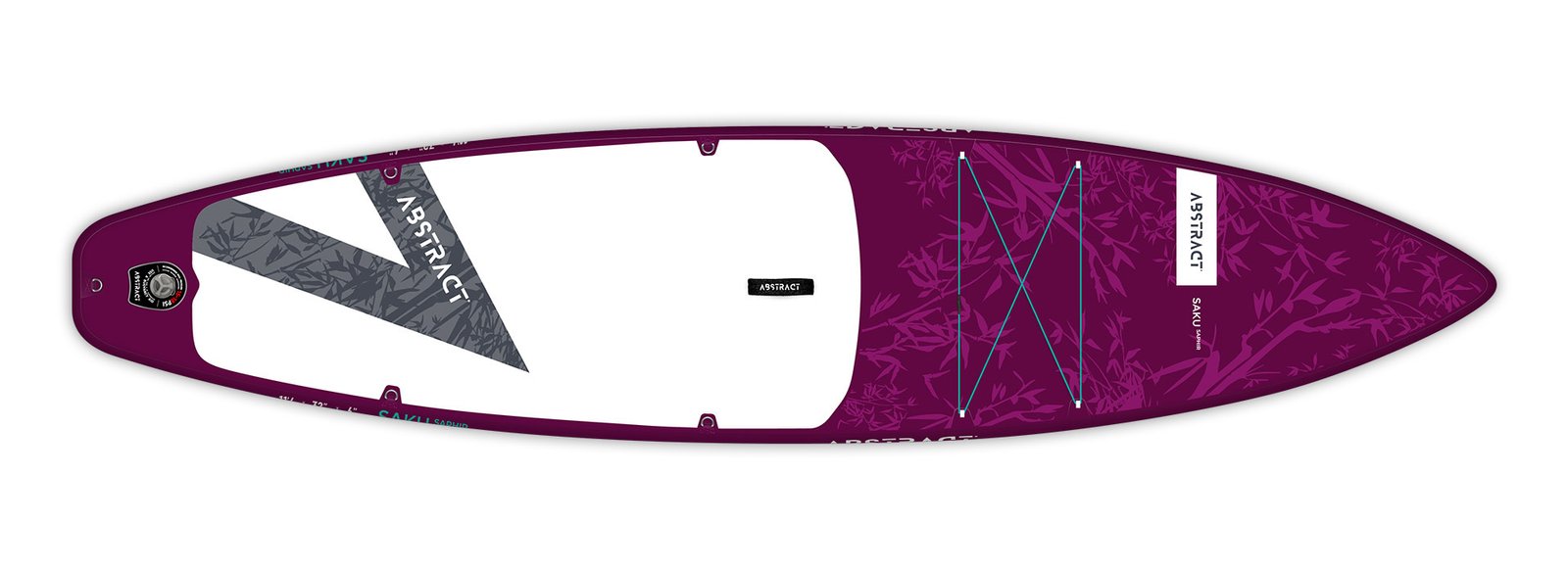 Planche de paddle Board gonflable Saku Saphir (violet) Abstract 2021